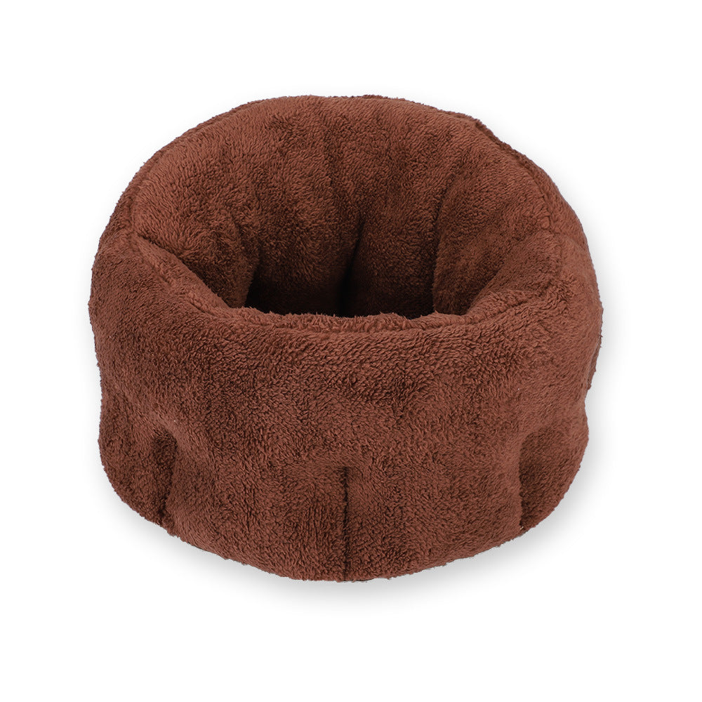 Cozy Plush Dog & Cat House Bed – Warm Washable Pet Sofa