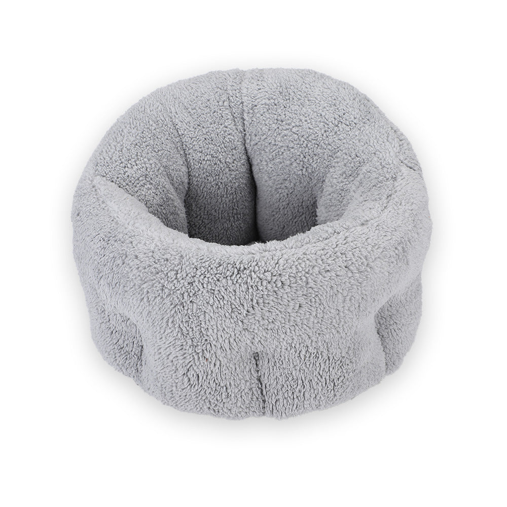 Cozy Plush Dog & Cat House Bed – Warm Washable Pet Sofa