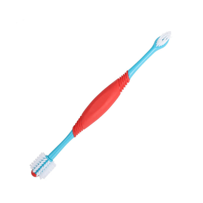 360° Dog Toothbrush Dual Head – Pet Dental Care Brush