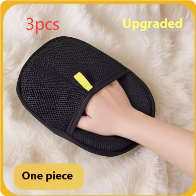Pet Hair Remover Glove – Deshedding Grooming Mitt for Dogs & Cats