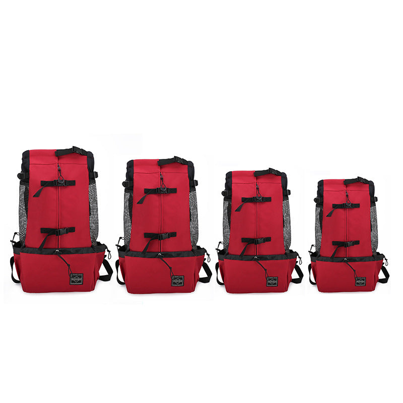 Double Shoulder Dog Carrier Backpack – Travel Pet Bag