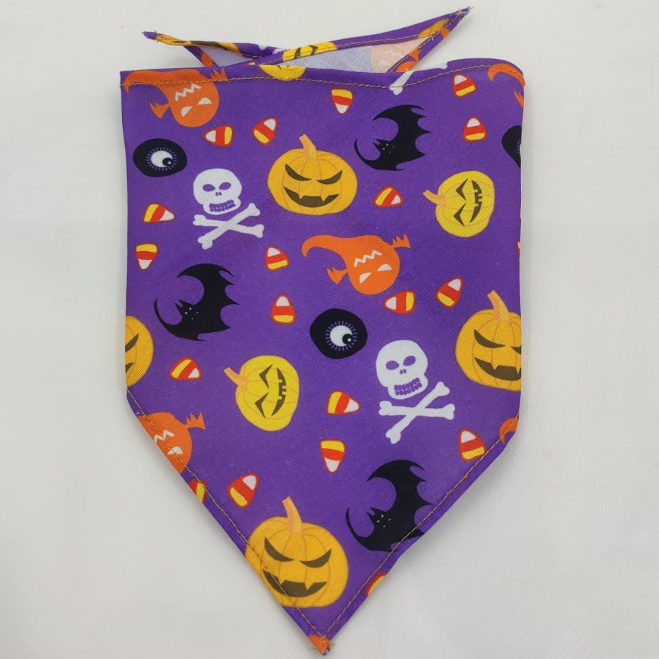 Dog Bandana Drool Towel – Stylish Tie-Dye Pet Scarf