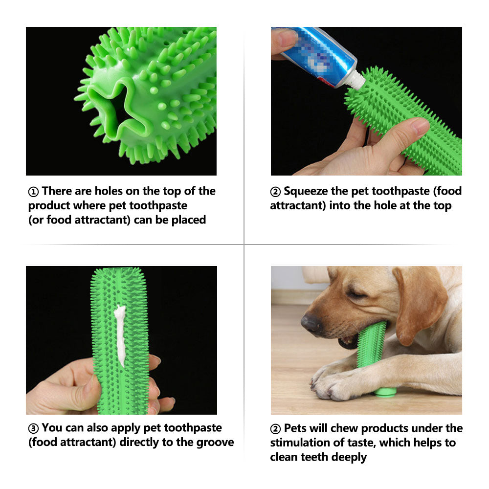 Suction Cup Dog Chew Toy for Teeth Cleaning – Durable TPR