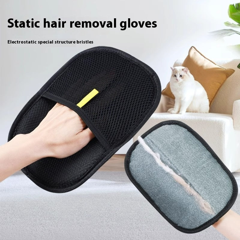 Pet Hair Remover Glove – Deshedding Grooming Mitt for Dogs & Cats