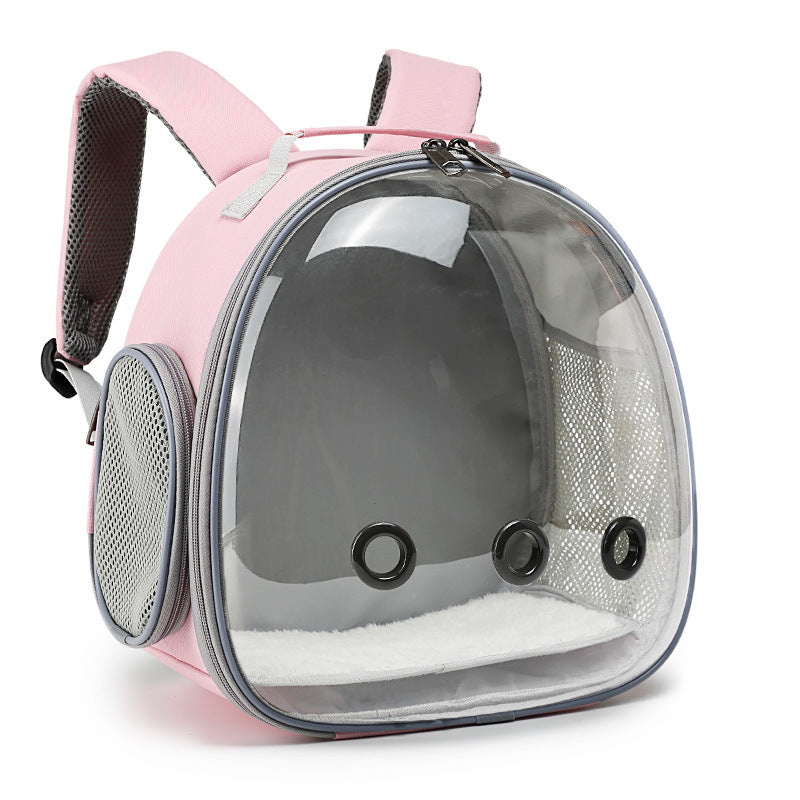 Transparent Pet Carrier Backpack for Small Animals – Bubble Window