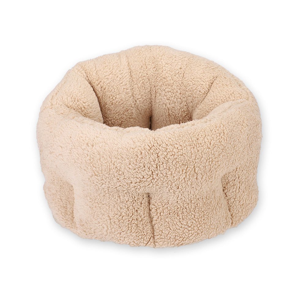 Cozy Plush Dog & Cat House Bed – Warm Washable Pet Sofa