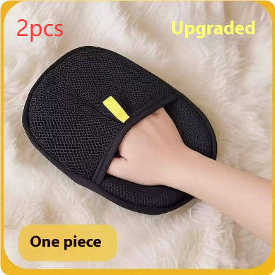 Pet Hair Remover Glove – Deshedding Grooming Mitt for Dogs & Cats