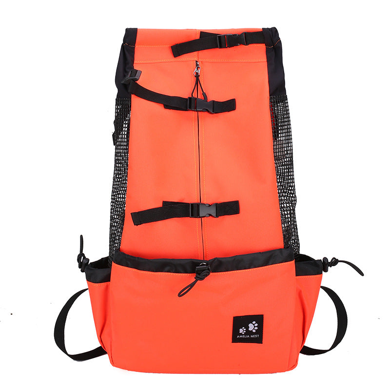 Double Shoulder Dog Carrier Backpack – Travel Pet Bag