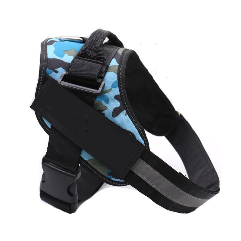 Personalized No-Pull Dog Harness – Reflective Adjustable Pet Vest