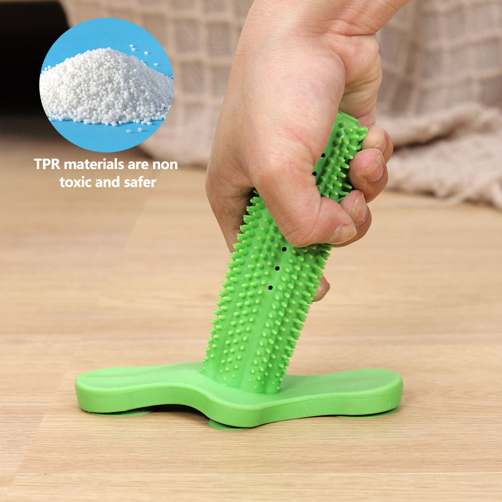 Suction Cup Dog Chew Toy for Teeth Cleaning – Durable TPR
