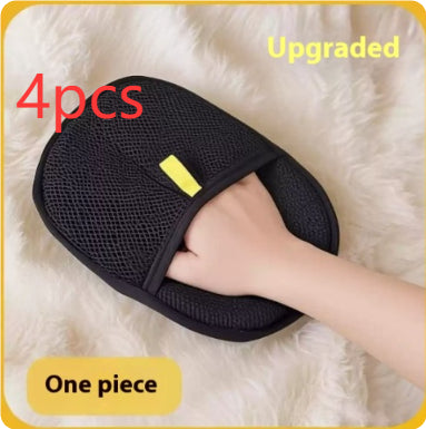 Pet Hair Remover Glove – Deshedding Grooming Mitt for Dogs & Cats